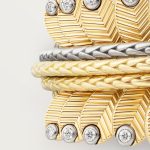 Cartier Grain de Café bracelet, diamonds - Image 5